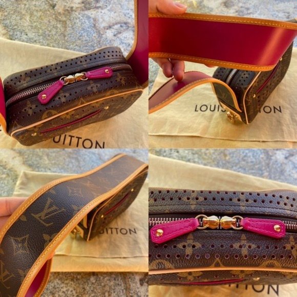 SOLD Louis Vuitton RARE Limited Edition Perforated Mini Trocadero Shoulder Bag - Picture 7 of 16